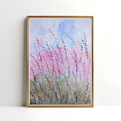 Akwarela A3. Łąka, Małgorzata Domańska ART, obrazy akwarela