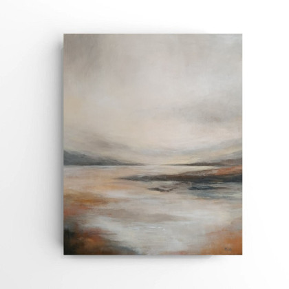 Pejzaż- obraz akrylowy 60/50 cm, Paulina Lebida, obrazy akryl