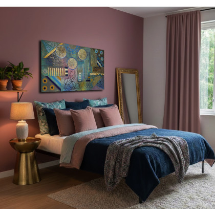 Aleksandra Semeniuk - obrazy tech. mieszana - Geometria abstrakcyjna 7 foto #1