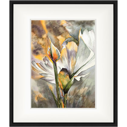 Joanna Tomczyk - obrazy akwarela - Rajski płomień, Akwarela 24x32 cm foto #4