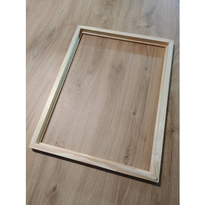 Marzena Dymek - obrazy akryl - Zestaw ręcznie malowanych obrazów akrylowych - Tryptyk jesienny polski pejzaż z ramami w komplecie foto #2