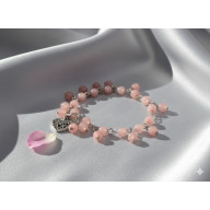 BRANSOLETKA JADEI KULKA CHARMS