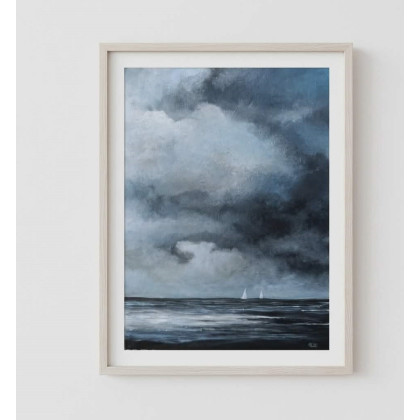 Paulina Lebida - obrazy akryl - Morze- obraz akrylowy 40/30 cm foto #1