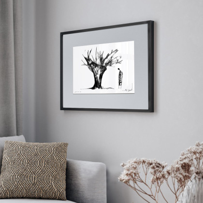 Maja Gajewska - rysunki tech.mieszana - Grafika oprawiona w ramę - 134 foto #3