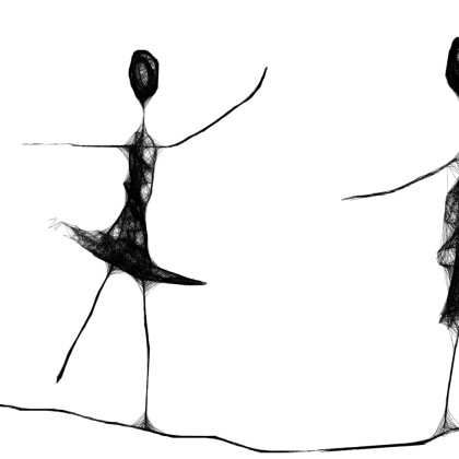 Maja Gajewska - rysunki tech.mieszana - Grafika oprawiona w ramę - 84 foto #1