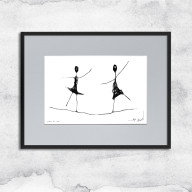 GRAFIKA OPRAWIONA W RAMĘ - 84