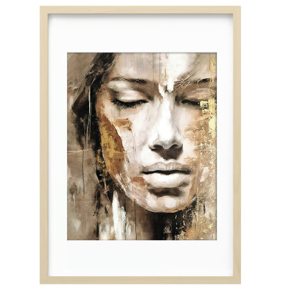 Dorota Kalinowska - plakaty - PORTRET kobiety Flow 02, plakat 39x49 cm foto #1