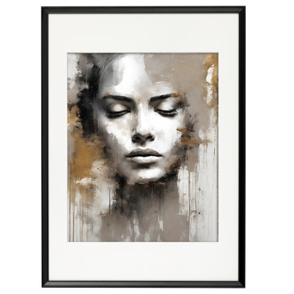 Dorota Kalinowska - plakaty - PORTRET kobiety Grace 01, plakat 39x49 cm foto #1