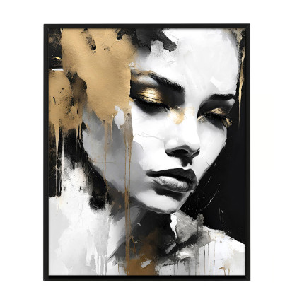 Dorota Kalinowska - plakaty - PORTRET kobiety Roma, plakat 39x49 cm foto #2