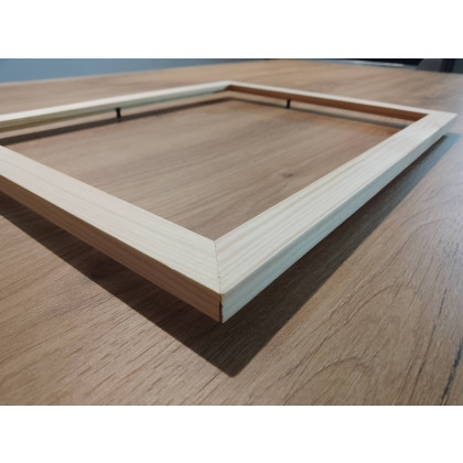 Marzena Dymek - obrazy tech. mieszana - ZESTAW RĘCZNIE MALOWANYCH OBRAZÓW Z RAMAMI - TRYPTYK: ENERGETYCZNY POURING foto #4