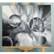 Czarno-biała abstrakcja - Akryl na płótnie 50x60