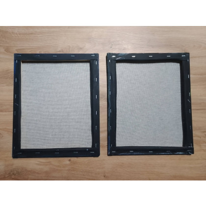 Marzena Dymek - obrazy akryl - ZESTAW RĘCZNIE MALOWANYCH OBRAZÓW - DYPTYK NIEPOWTARZALNYCH BARW- 2x 30x24cm foto #4