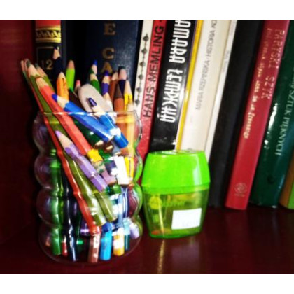 Sara Mondrian - rysunki tech.mieszana - Kolorowe miasteczko foto #1