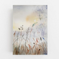 ŁĄKA 2-  AKWARELA FORMATU A5