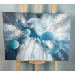 Cosmic blue - Abstrakcja 50x70
