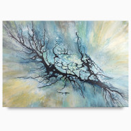 BLACK RIFT - AKRYL NA PŁÓTNIE 60X90