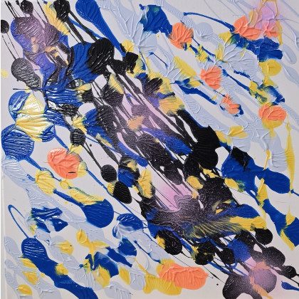 Ewa Mościszko - olej + akryl - Asymetria foto #3