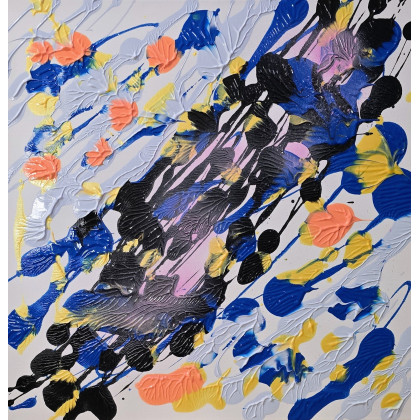 Ewa Mościszko - olej + akryl - Asymetria foto #4