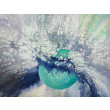 Blue Planet - Abstrakcja akryl na płótnie 50x60