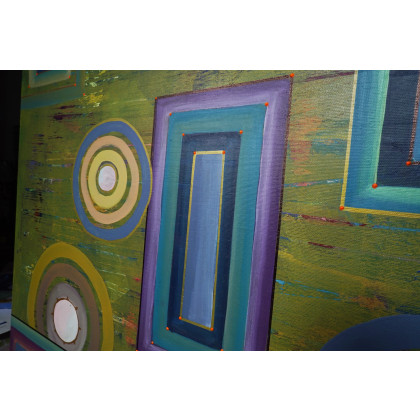 Aleksandra Semeniuk  - obrazy akryl - Abstra-akt 33 foto #4