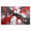 Krwawy kosmos - Abstrakcja na płótnie 50x80