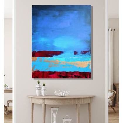 Obraz akrylowy-XL Horyzont, Katarzyna Gątkiewicz, obrazy akryl