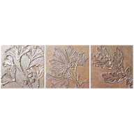 ZESTAW RĘCZNIE MALOWANYCH OBRAZÓW STRUKTURALNYCH - SZLACHETNY TRYPTYK