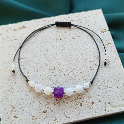 Nina II - bransoletka z naturalnymi kamieniami., Solomi - ART, bransoletki