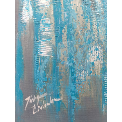 Justyna Zielonka - obrazy olejne - W deszczu  7 foto #2