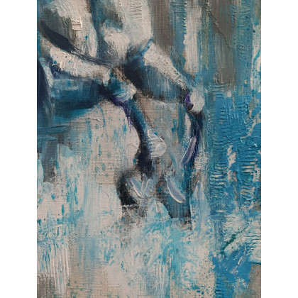 Justyna Zielonka - obrazy olejne - W deszczu  7 foto #4