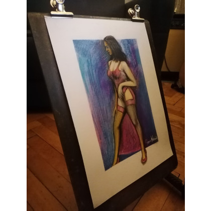 Dariusz Kaźmierczak - pastele suche - Poza Tłem foto #1