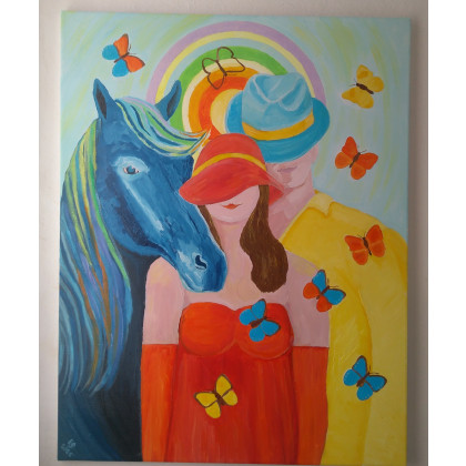 W Harmonii, Elżbieta Sulecka, obrazy olejne