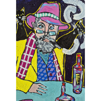 Marlena Kuć - obrazy olejne - elegancja w chaosie foto #1