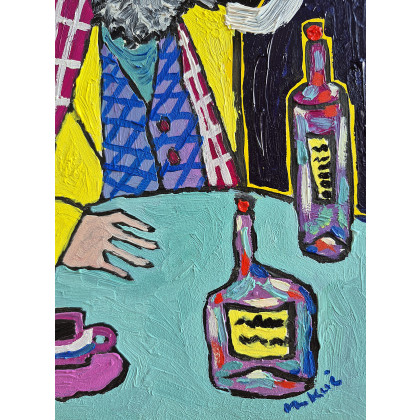 Marlena Kuć - obrazy olejne - elegancja w chaosie foto #2