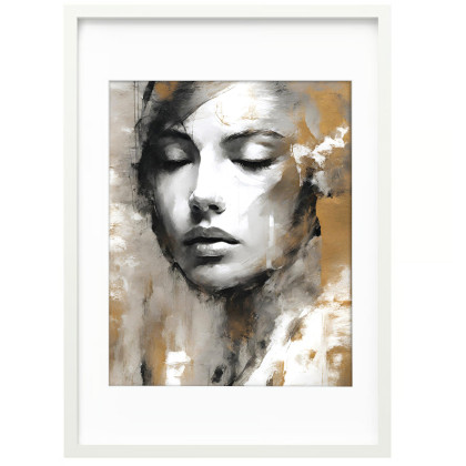 PORTRET kobiety Grace 02, plakat 39x49 cm, Dorota Kalinowska, plakaty