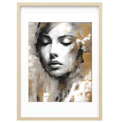 Dorota Kalinowska - plakaty - PORTRET kobiety Grace 02, plakat 39x49 cm foto #1