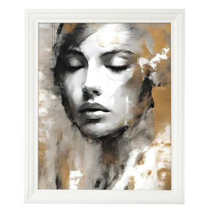 Dorota Kalinowska - plakaty - PORTRET kobiety Grace 02, plakat 39x49 cm foto #3