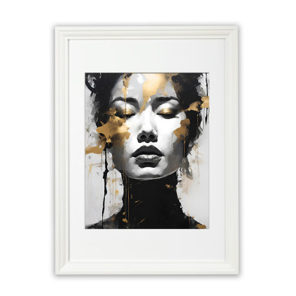 Dorota Kalinowska - plakaty - PORTRET kobiety Jenny, plakat 39x49 cm foto #1