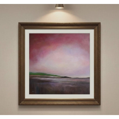 Paulina Lebida - obrazy akryl - Początek wiosny  - obraz akrylowy 60/60 cm foto #3