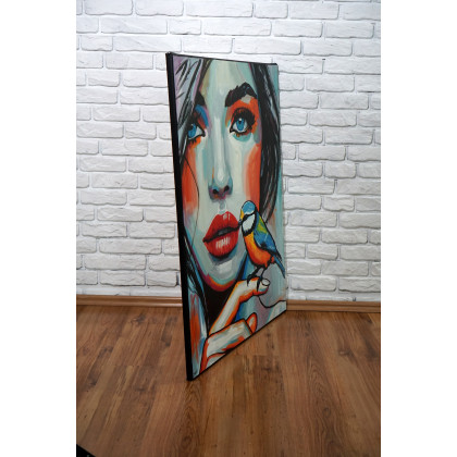 Rafal Stach - obrazy akryl - Close the You 80x100 foto #2