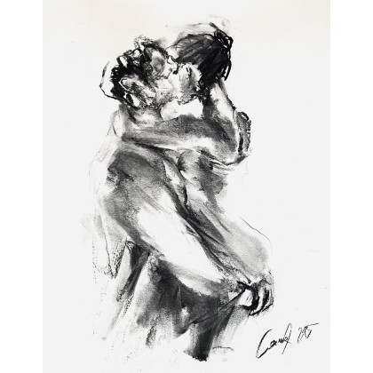 Studio.Sensual - rysunek węglem - Lady - 40x60 foto #1