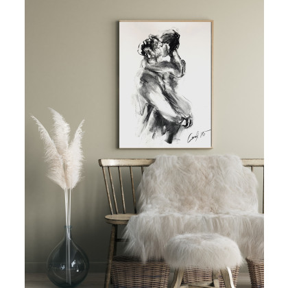 Studio.Sensual - rysunek węglem - Lady - 40x60 foto #2