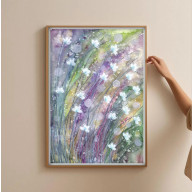 AKWARELA A4.  ŁĄKA