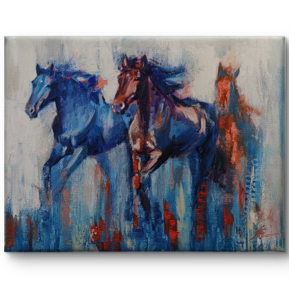 Czuję blesa, Justyna Zielonka, obrazy olejne