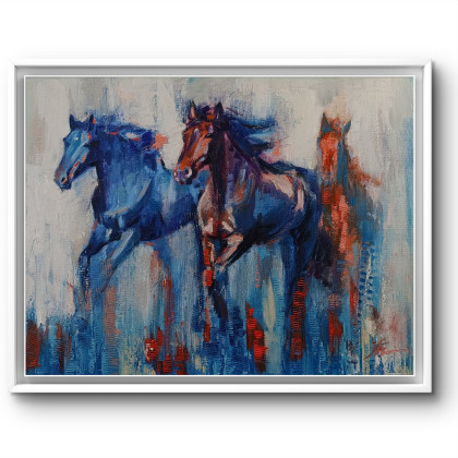 Justyna Zielonka - obrazy olejne - Czuję blesa foto #2