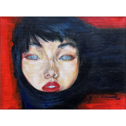 Pod wiatr - obraz akrylowy, Zuzanna Bieszczad, obrazy akryl