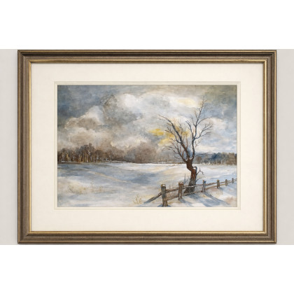 Agnieszka Zarzecka - obrazy tech. mieszana - Zasypianie polnej gruszy foto #1