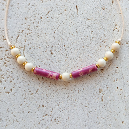 Solomi - ART - bransoletki - Rosa - bransoletka z naturalnymi kamieniami. foto #2