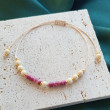 Rosa - bransoletka z naturalnymi kamieniami.