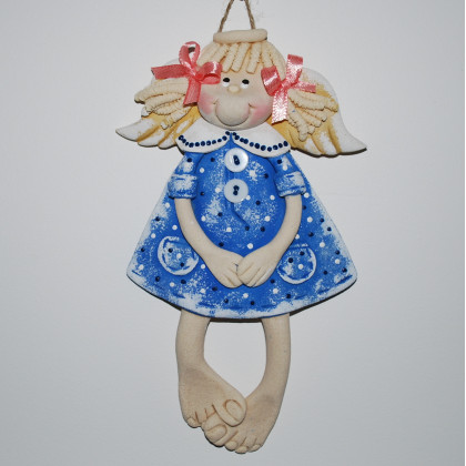 magosza - anioły i aniołki - To coś powiem! - aniołek z masy solnej, prezent, dekoracja foto #1